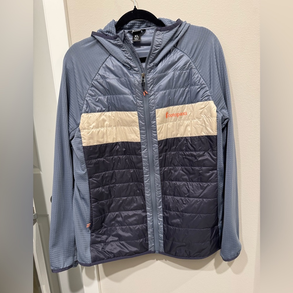 Cotopaxi Capa Hybrid Insulated Hooded Jacket -Women's XL in Tempest/Graphite - Picture 8 of 10